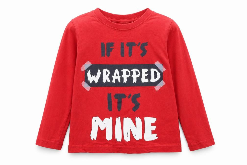 Nutmeg Boys Red   Basic T-Shirt Size 2-3 Years  - If its wrapped its mine