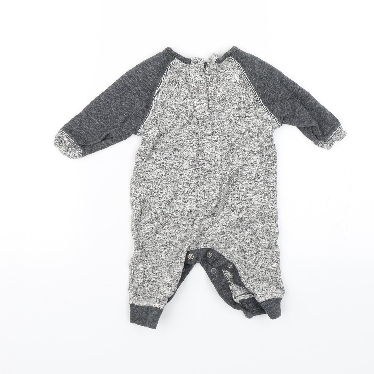 NEXT Baby Grey   Babygrow One-Piece Size 0-3 Months