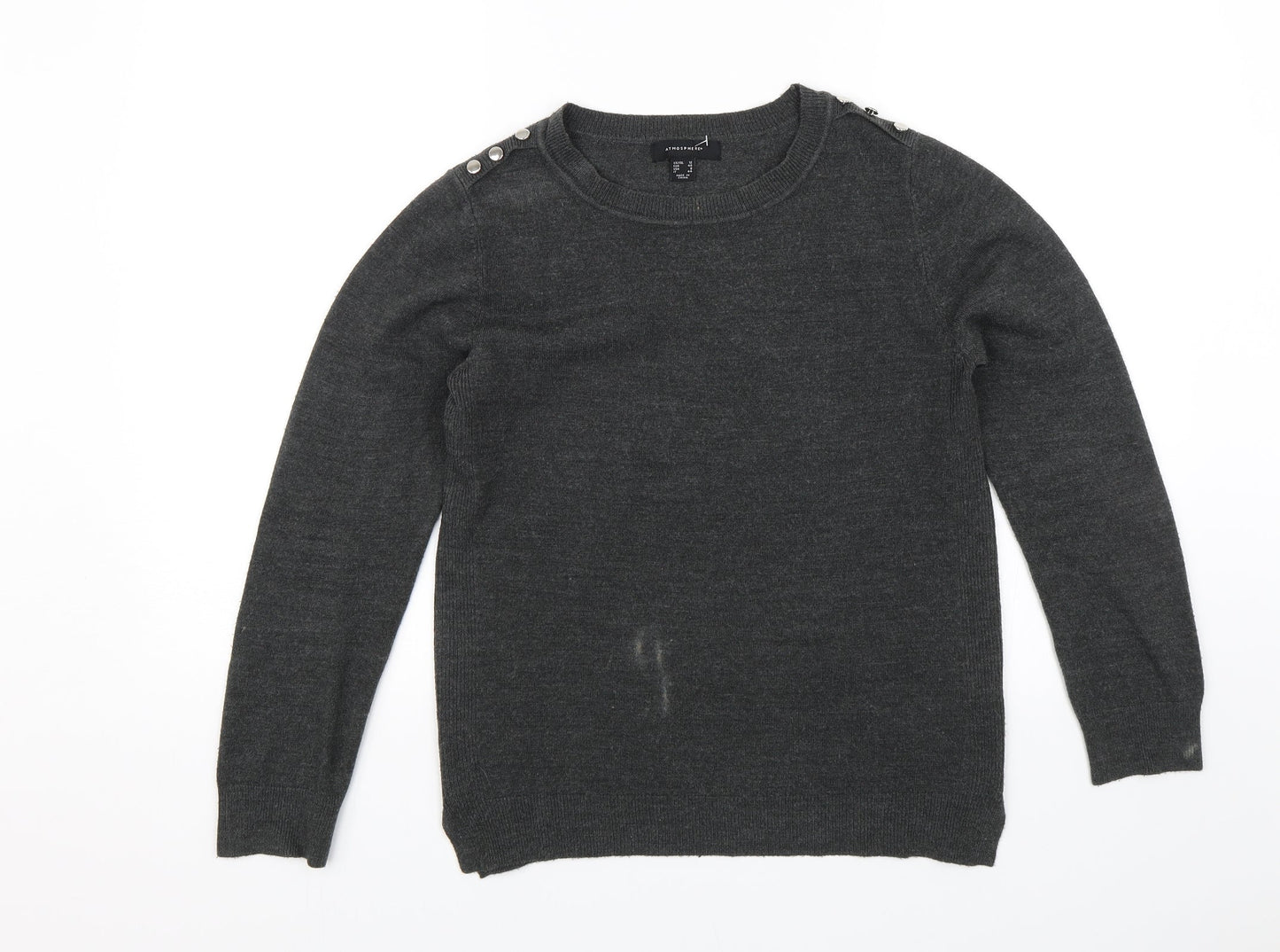 Atmosphere Womens Grey   Pullover Jumper Size 12
