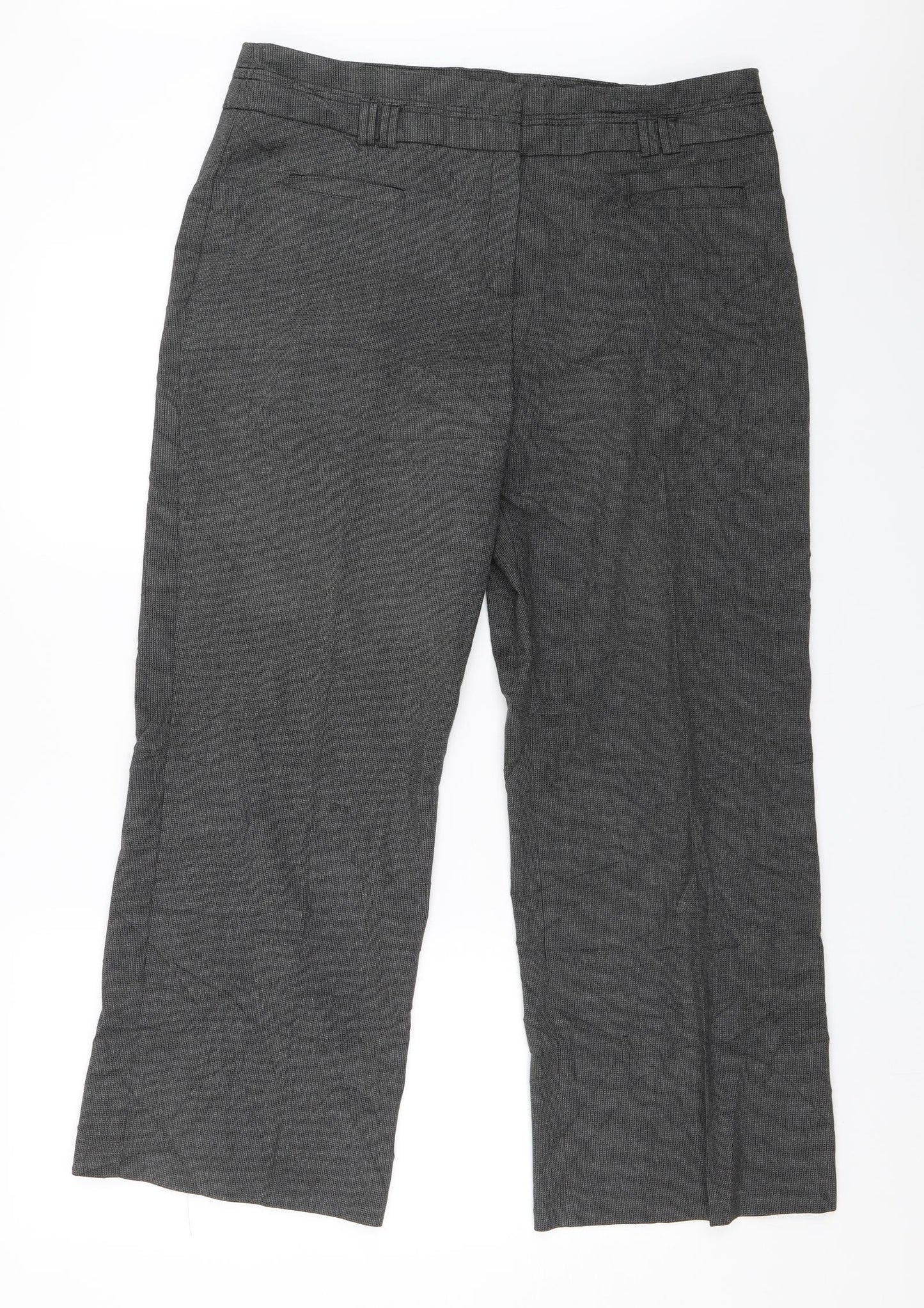 Marks and Spencer Womens Grey   Dress Pants Trousers Size 36 in L25 in