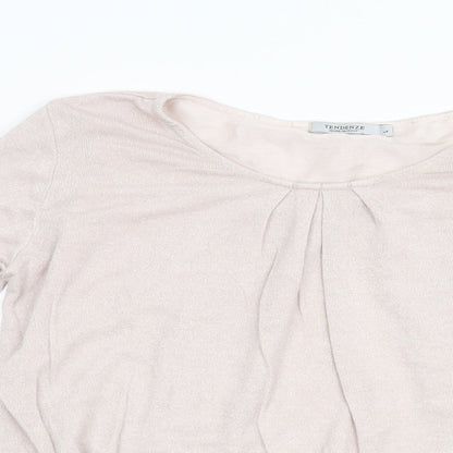 Tendenze Womens Pink   Pullover Jumper Size L