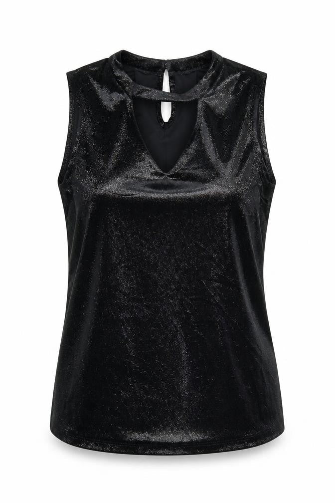 Paraphrase Womens Black   Basic Tank Size L