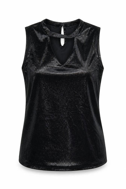 Paraphrase Womens Black   Basic Tank Size L