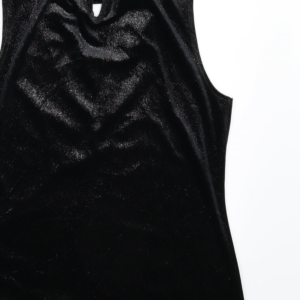 Paraphrase Womens Black   Basic Tank Size L