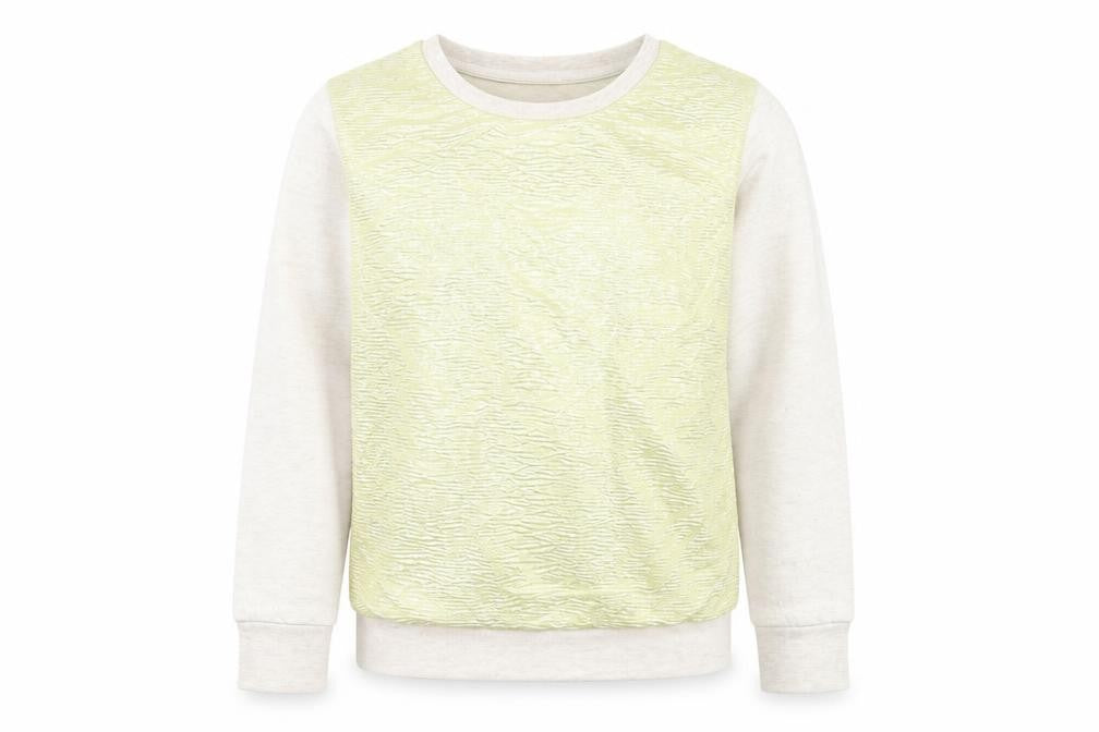 YD Girls Gold   Pullover Sweatshirt Size 8-9 Years