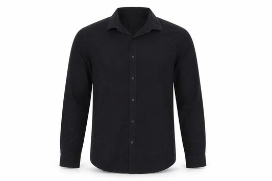 Taylor & Wright Mens Black    Button-Up Size 15