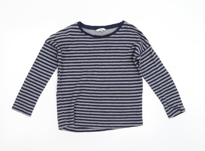 Next Womens Multicoloured Striped  Pullover Jumper Size 6