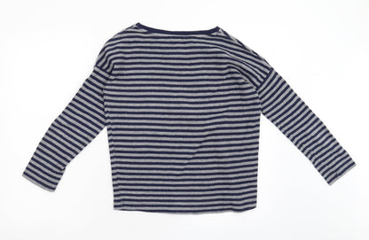 Next Womens Multicoloured Striped  Pullover Jumper Size 6