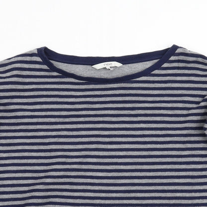 Next Womens Multicoloured Striped  Pullover Jumper Size 6