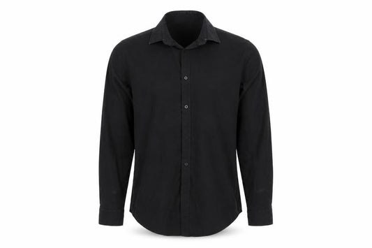 Taylor & Wright Mens Black    Button-Up Size 15