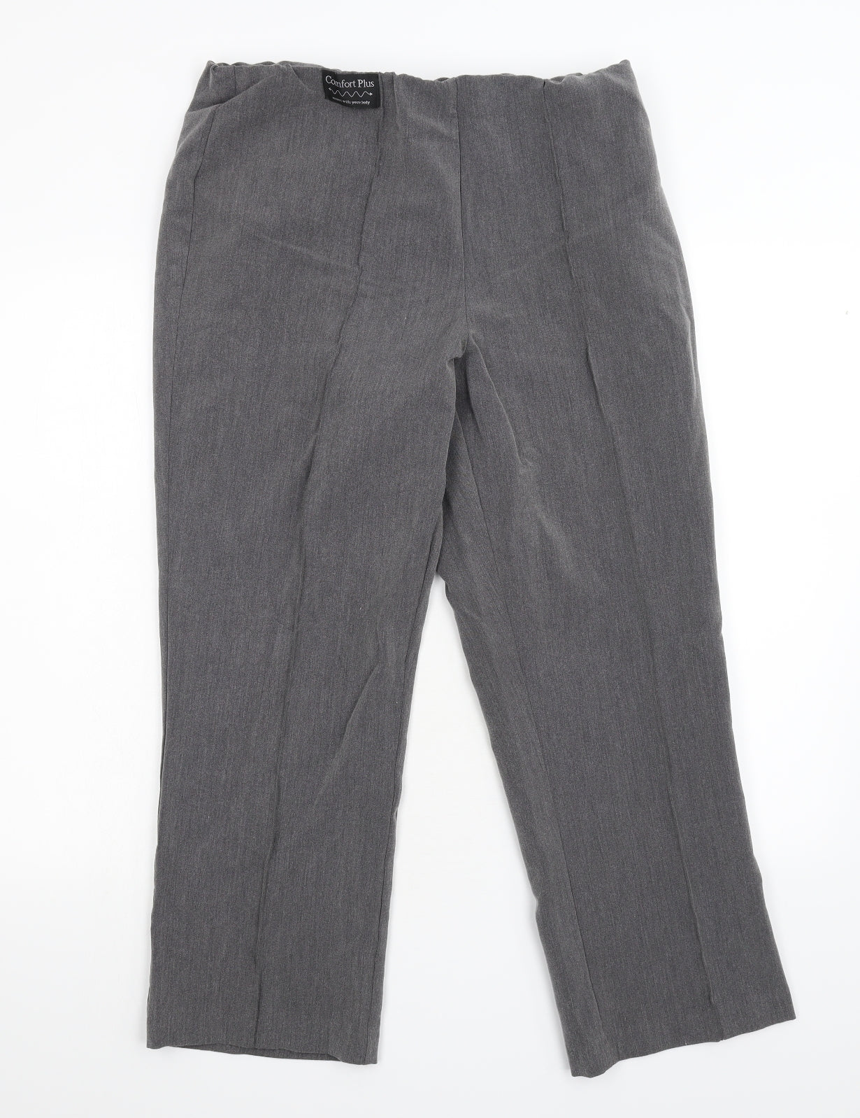Vida Vi Womens Grey   Trousers  Size 14 L26 in
