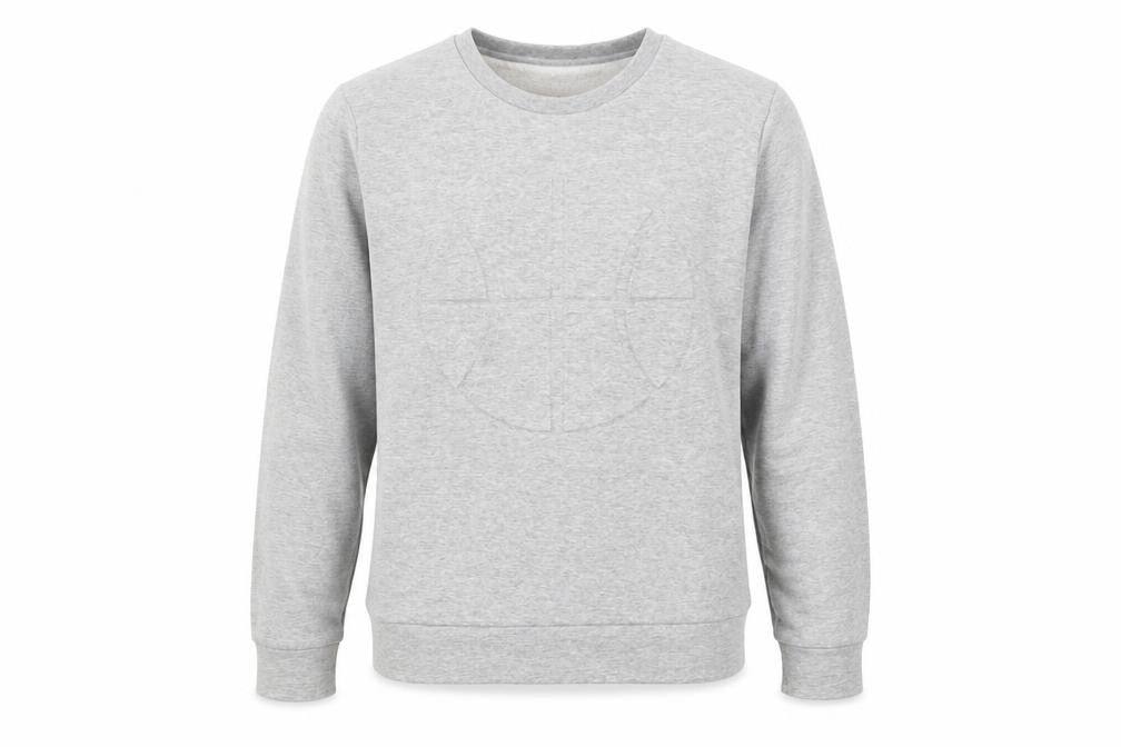 H&M Mens Grey   Pullover Sweatshirt Size S  - basketball