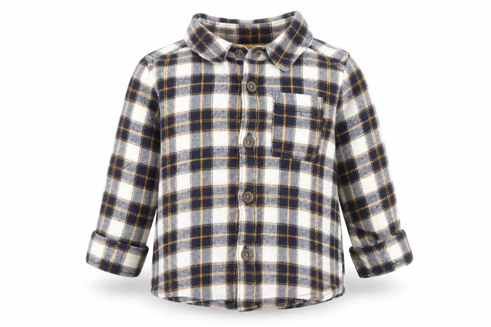 Primark Boys Multicoloured Check  Basic Button-Up Size 3-6 Months