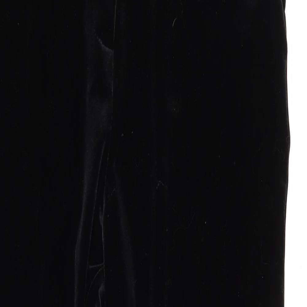 TU Womens Black   Trousers  Size 8 L36 in
