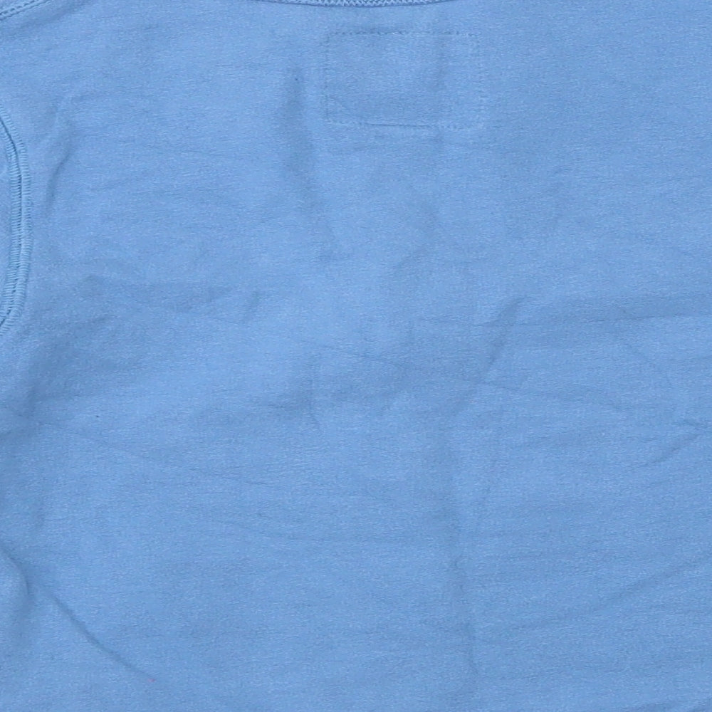 DOMYOS Boys Blue   Full Zip Sweatshirt