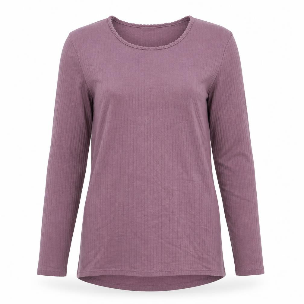 Damart Womens Grey  Knit Pullover Jumper Size M