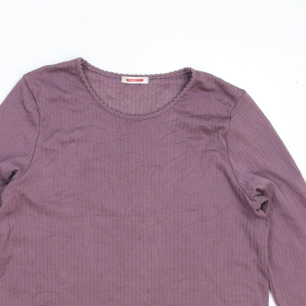 Damart Womens Grey  Knit Pullover Jumper Size M