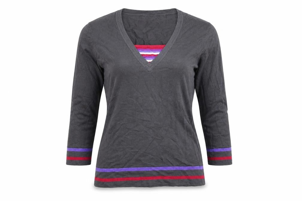 Autonomy Womens Grey  Knit Pullover Jumper Size 14