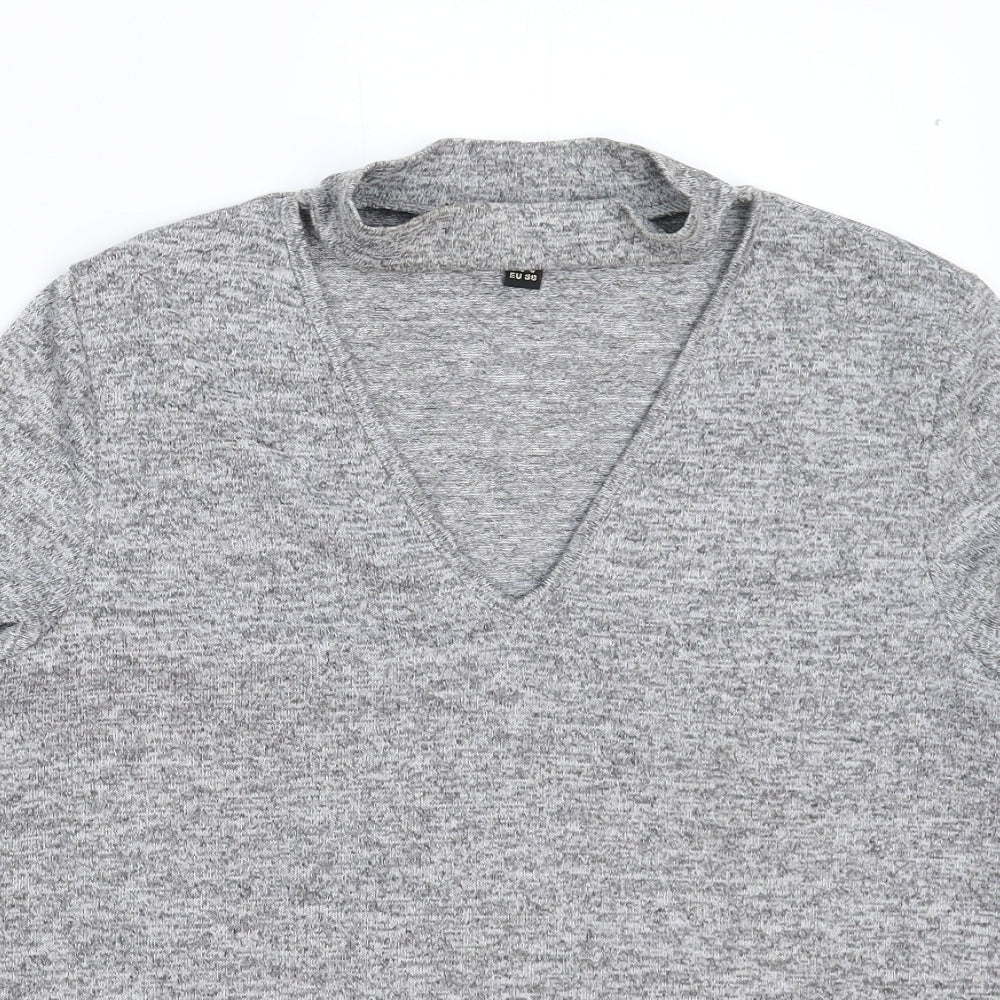 Lipsy Womens Grey   Pullover Jumper Size 10