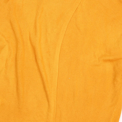 Tu Womens Yellow  Knit Pullover Jumper Size 12