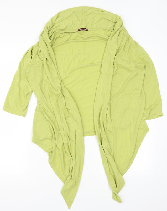Savoir Womens Green   Cardigan Jumper Size 16