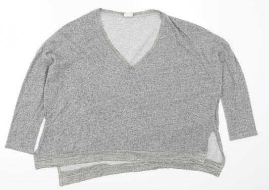Zara Womens Grey   Pullover Jumper Size S