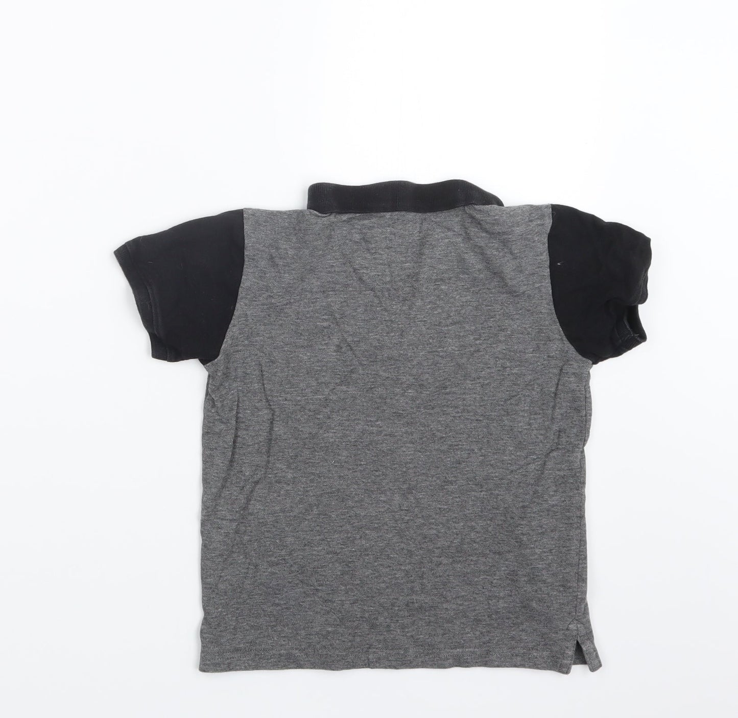 Rebel Boys Grey   Basic Polo Size 7-8 Years