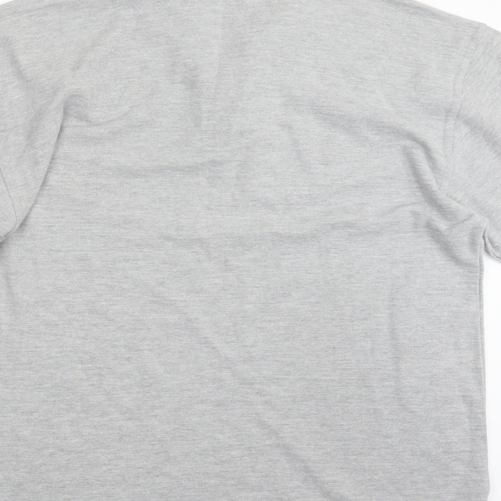 Wrap Mens Grey    Polo Size 2XL