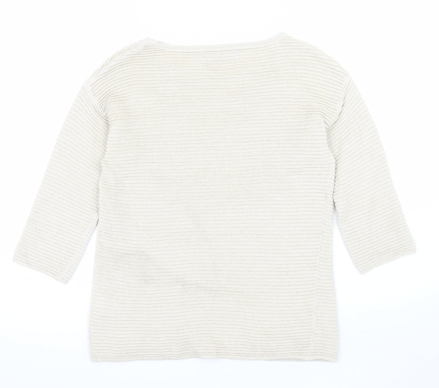 RESERVED Womens Beige   Pullover Jumper Size S