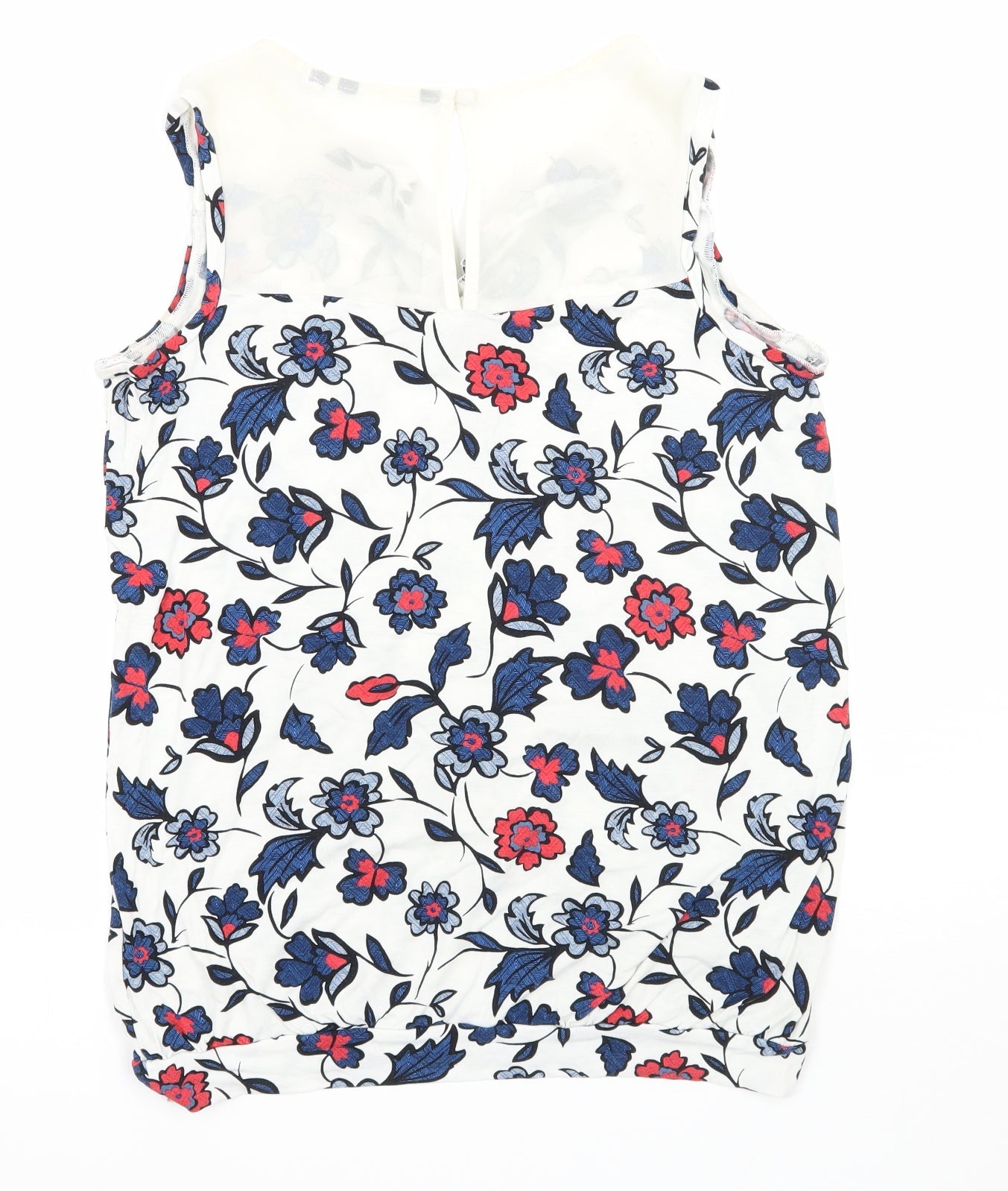 NEXT Womens Multicoloured Floral Jersey Basic T-Shirt Size 10