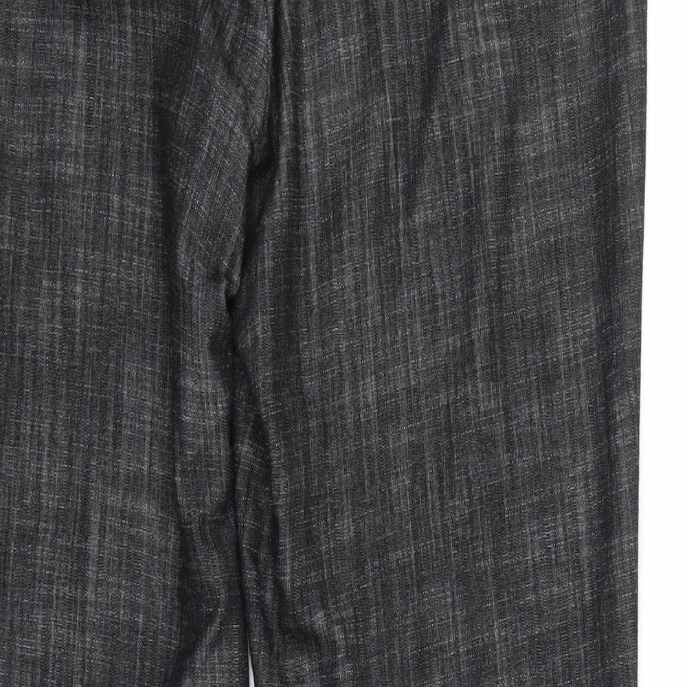 Per Una Womens Black   Trousers  Size 10 L28 in