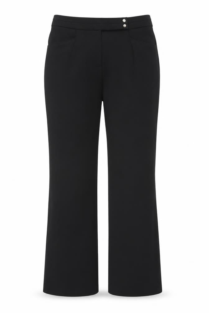 Marks & Spencer Womens Black   Trousers  Size 8 L30 in