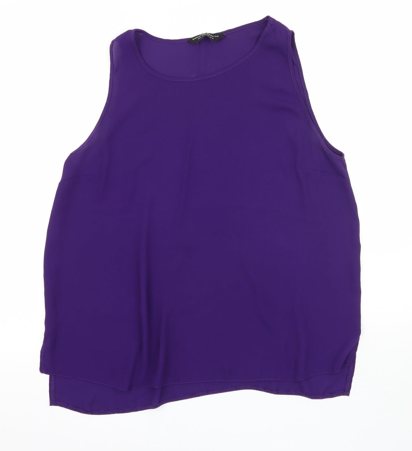 Dorothy Perkins Womens Purple   Basic T-Shirt Size 10