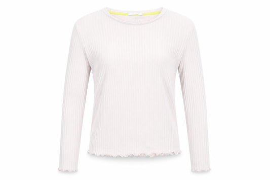 Marks & Spencer Girls Pink   Basic T-Shirt Size 11-12 Years  - Lettuce Edging