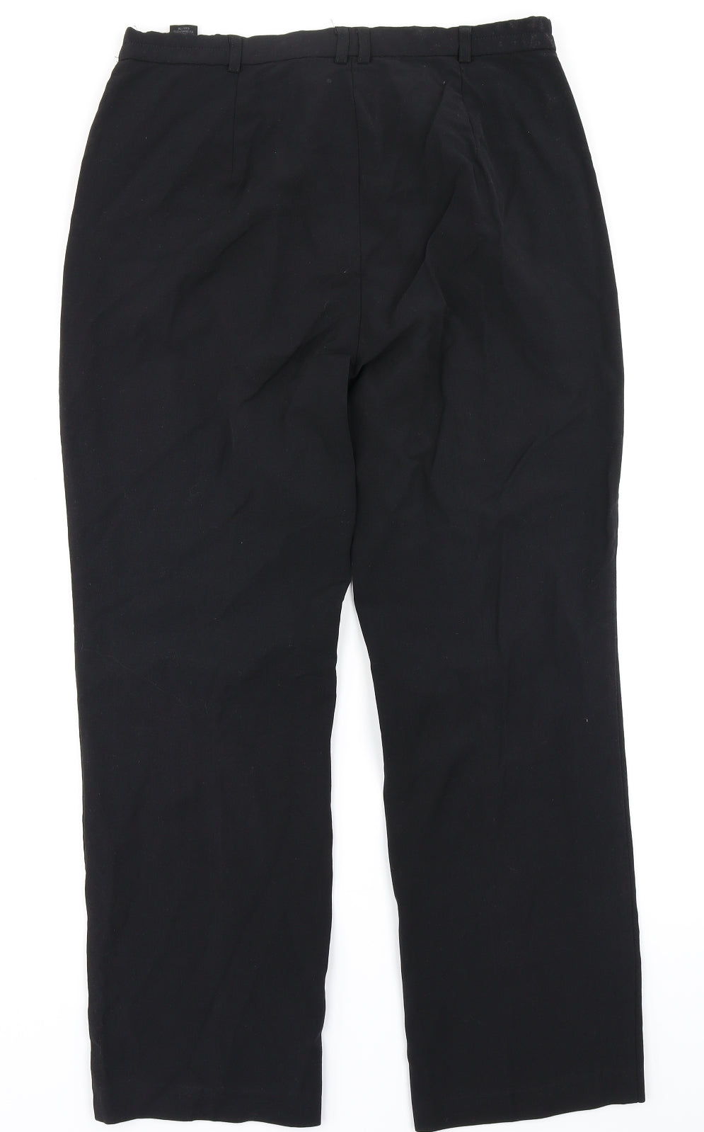 Marks & Spencer Womens Black   Dress Pants Trousers Size 12 L27 in