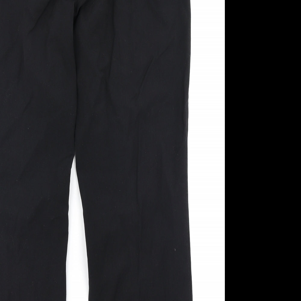 Marks & Spencer Womens Black   Dress Pants Trousers Size 12 L27 in