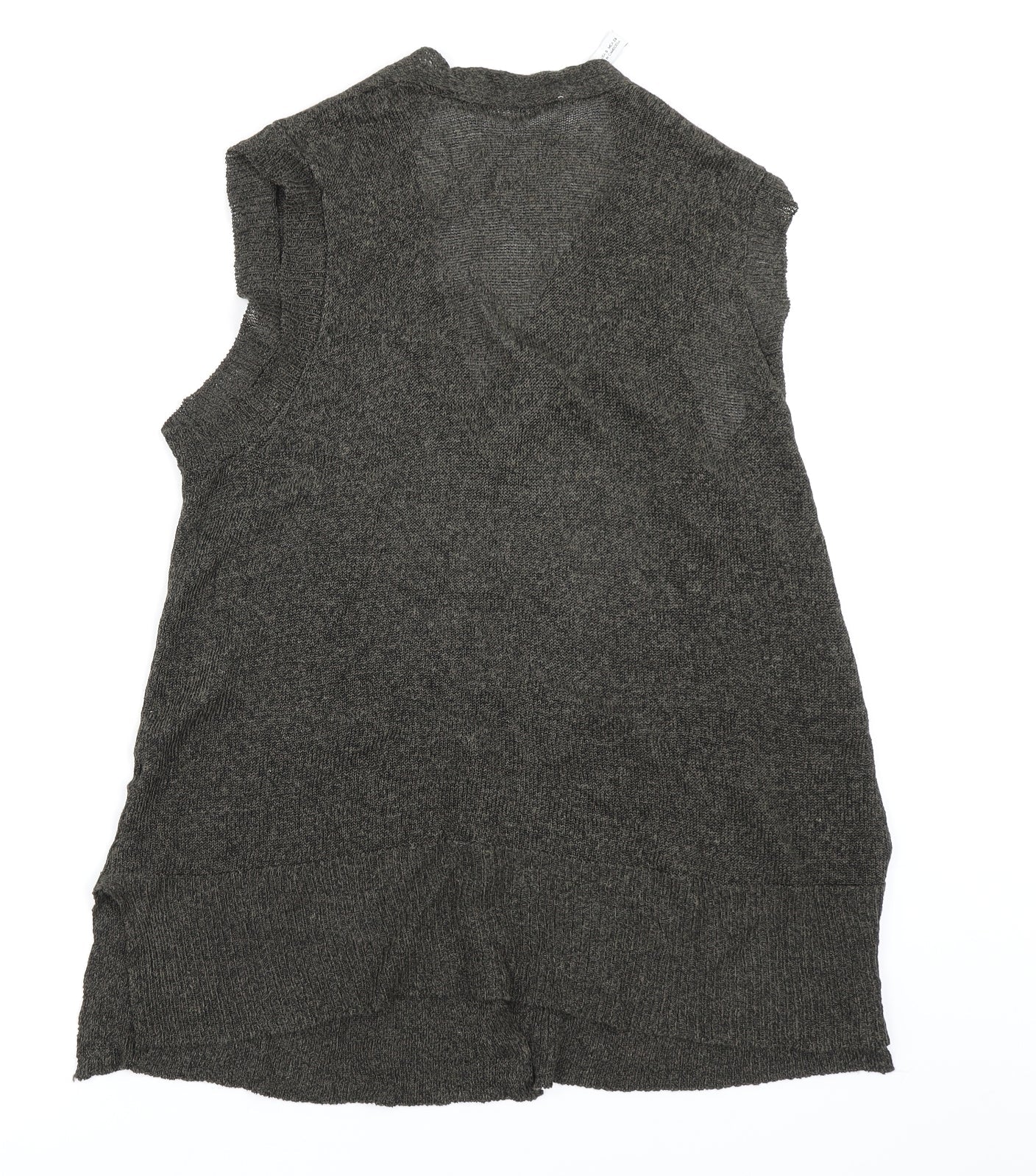 Zara Womens Green  Knit Cardigan Jumper Size S