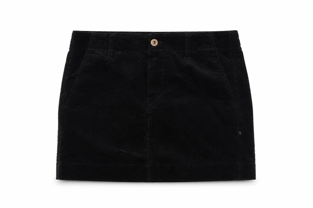 Uniqlo Womens Blue  Corduroy Mini Skirt Size 26 in