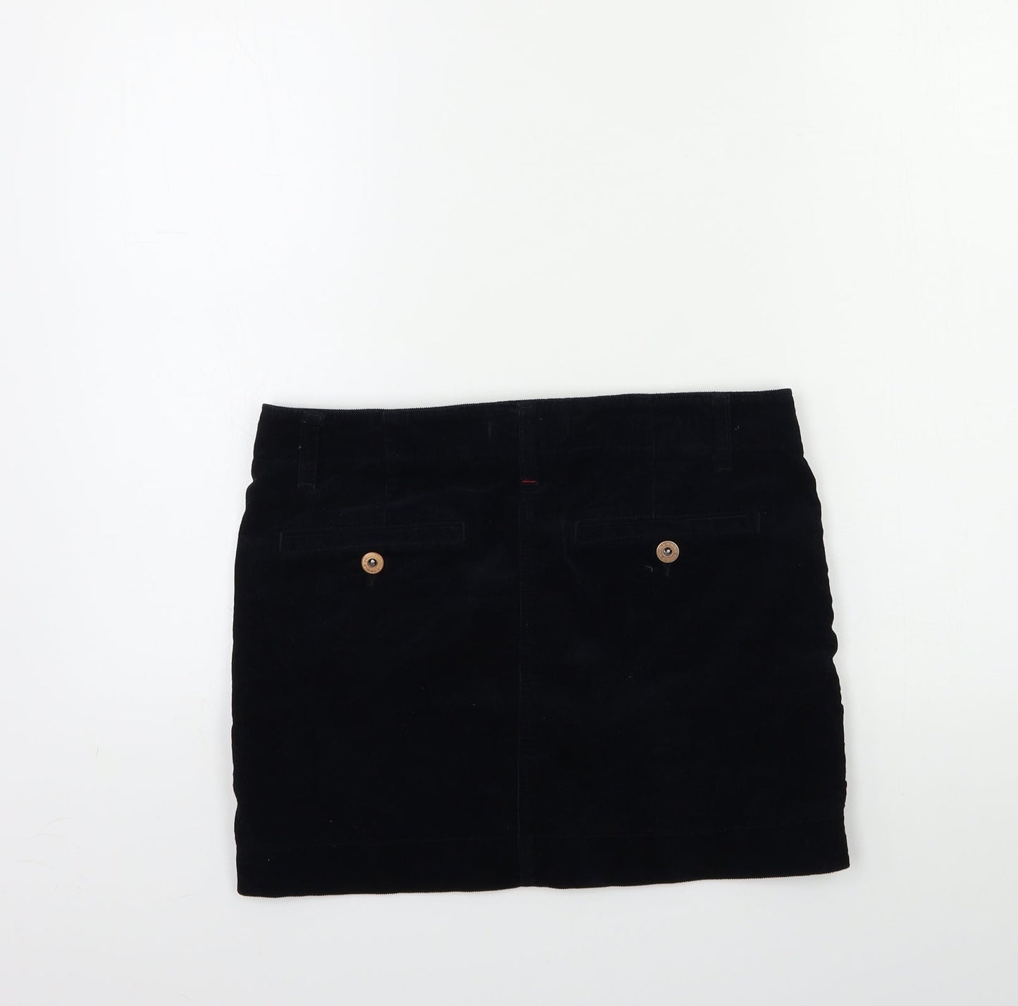 Uniqlo Womens Blue  Corduroy Mini Skirt Size 26 in