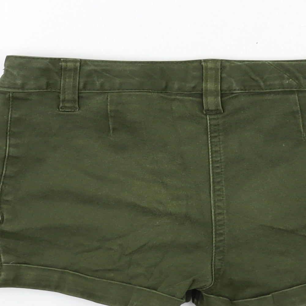 NEXT Girls Green Batik  Cargo Shorts Size 4 Years