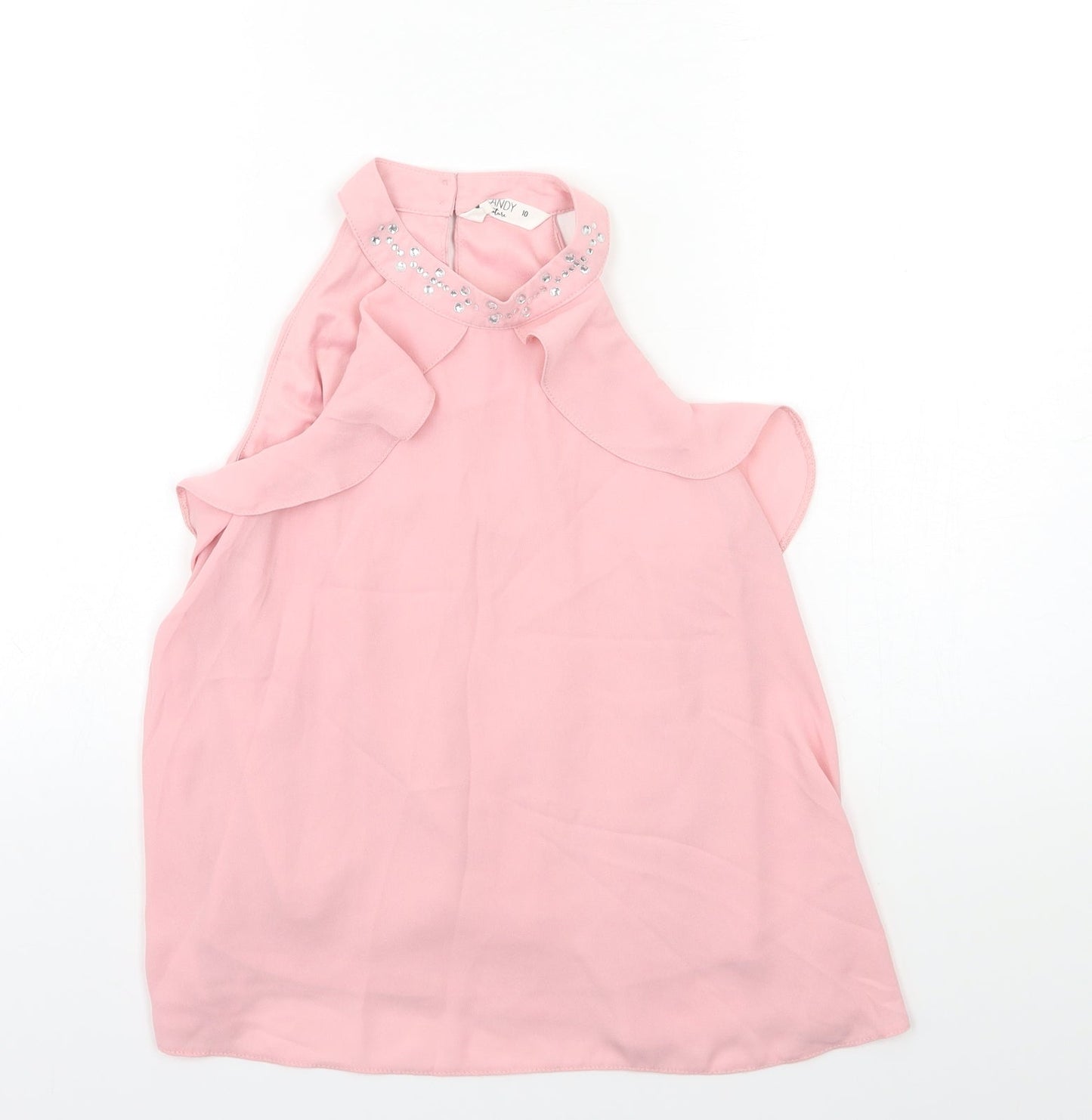 Candy Girls Pink   Basic T-Shirt Size 10 Years