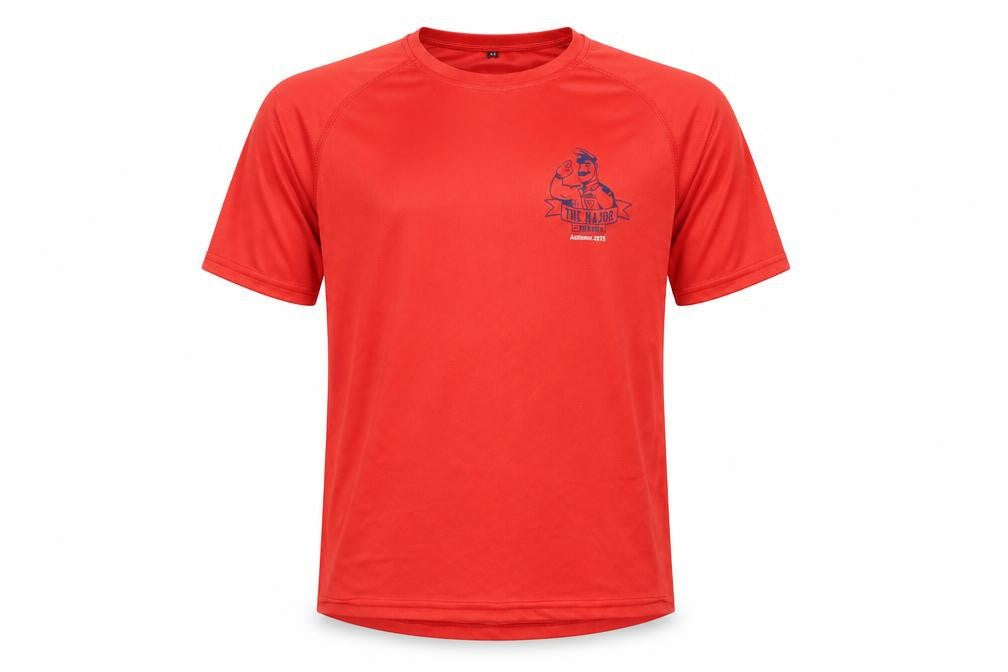 the major Mens Red    T-Shirt Size M
