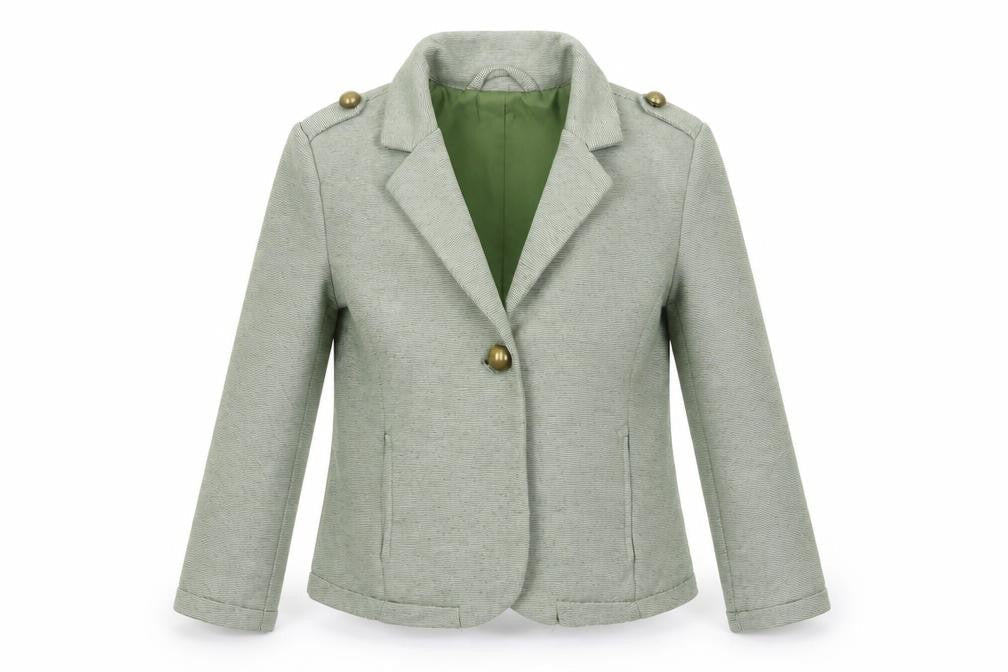 Ali & Kris Girls Green   Jacket  Size 5 Years
