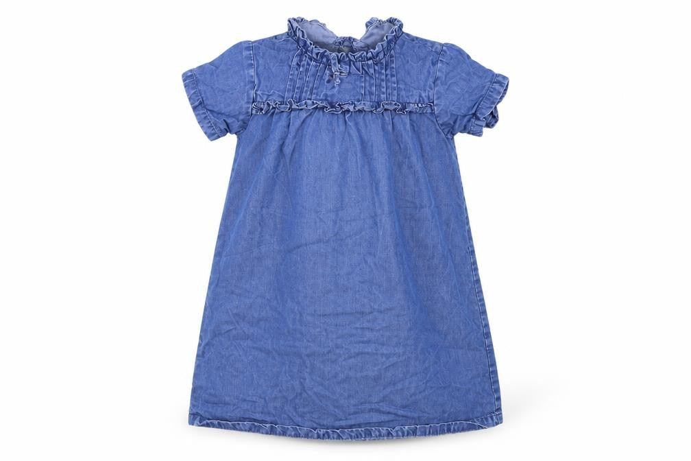 NEXT Girls Blue  Denim A-Line  Size 6 Years