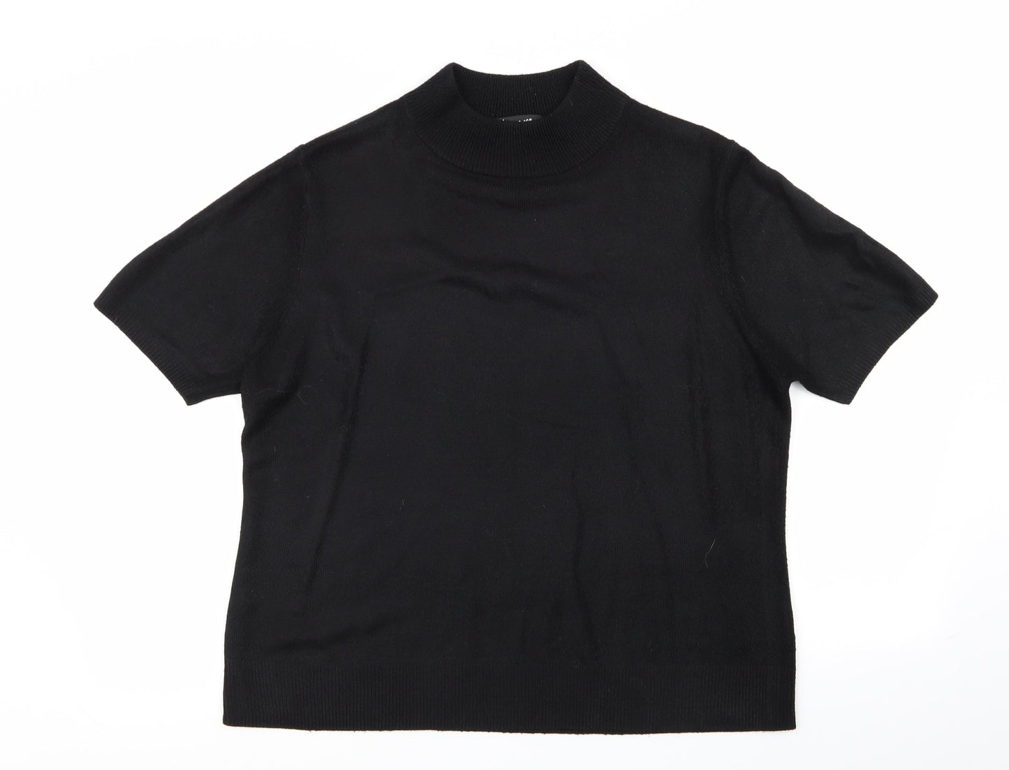 Alexandra Womens Black   Pullover Jumper Size L