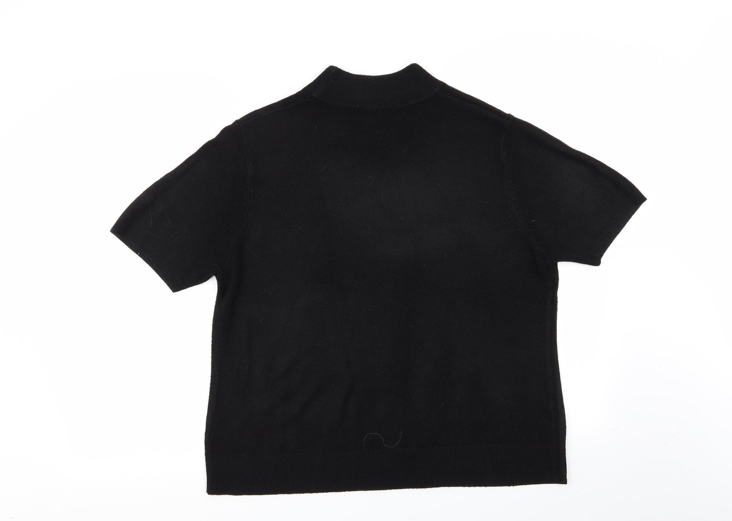 Alexandra Womens Black   Pullover Jumper Size L