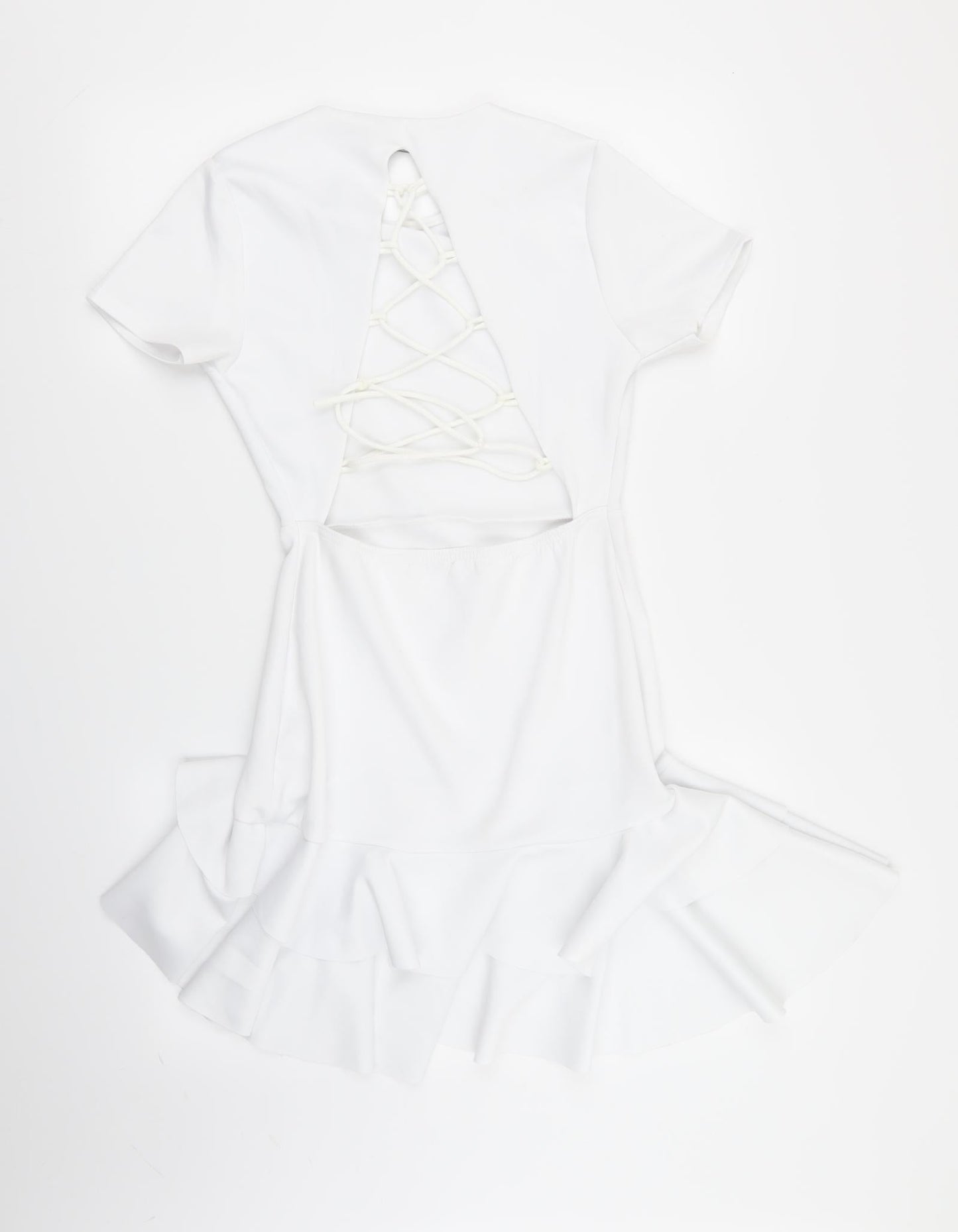PLT Womens White   Fit & Flare  Size 10