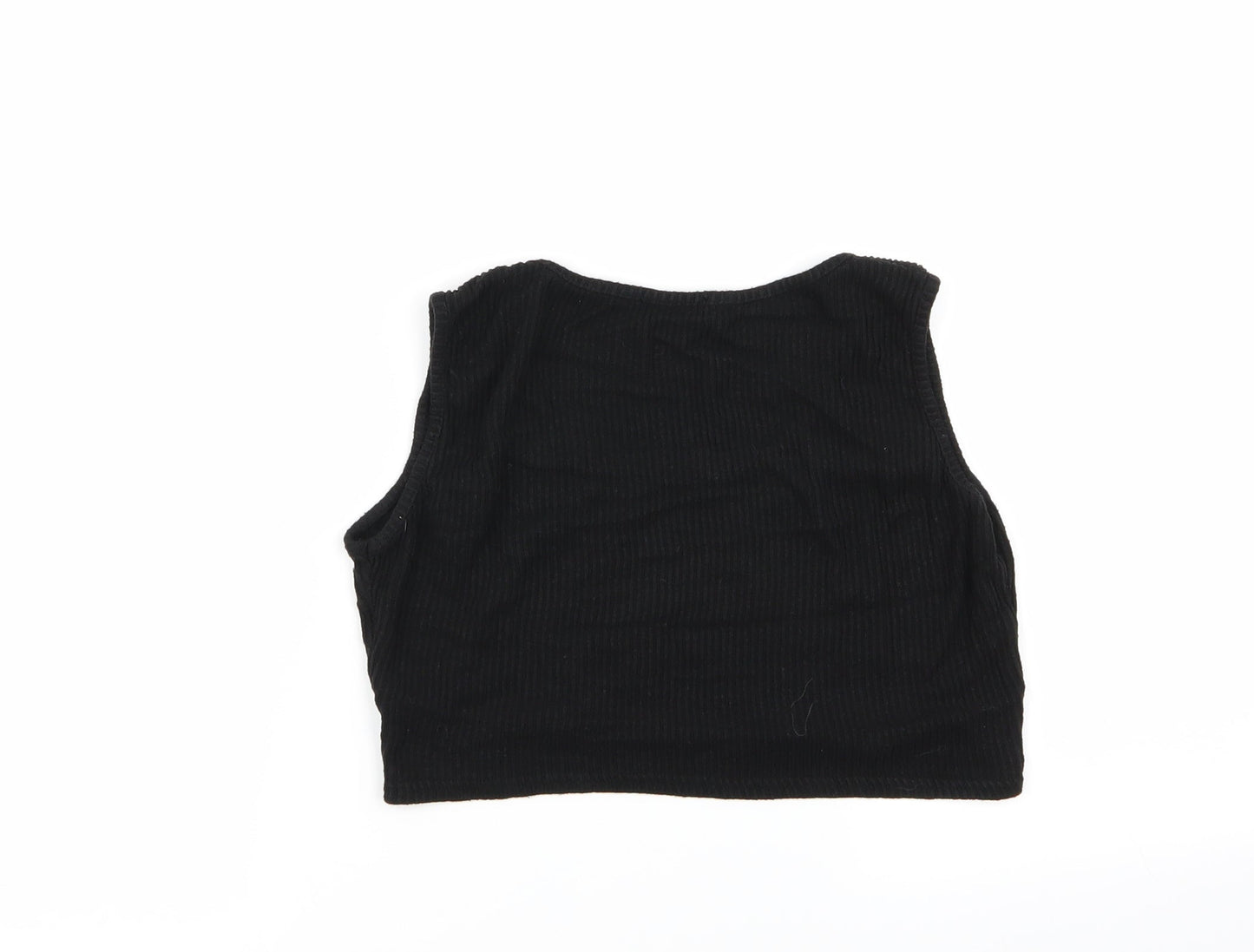 PLT Womens Black   Basic Tank Size 12