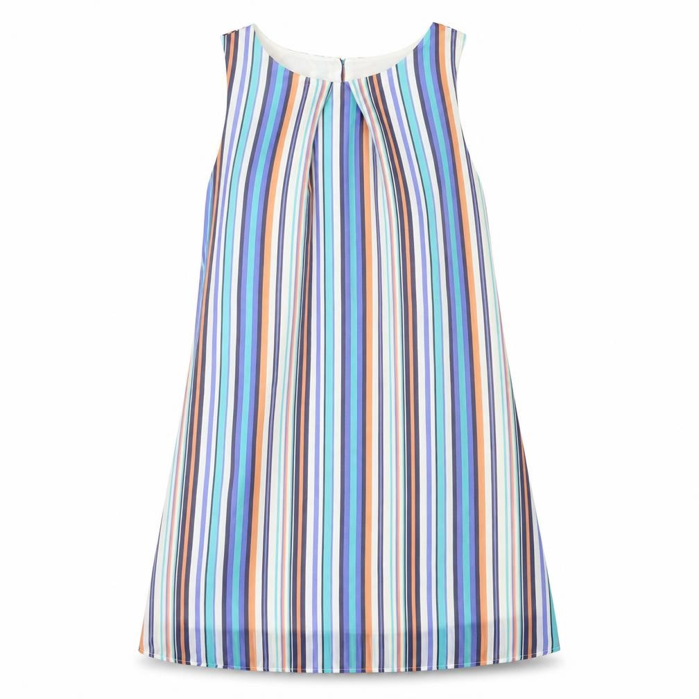 Primark Womens Multicoloured Striped  A-Line  Size 6