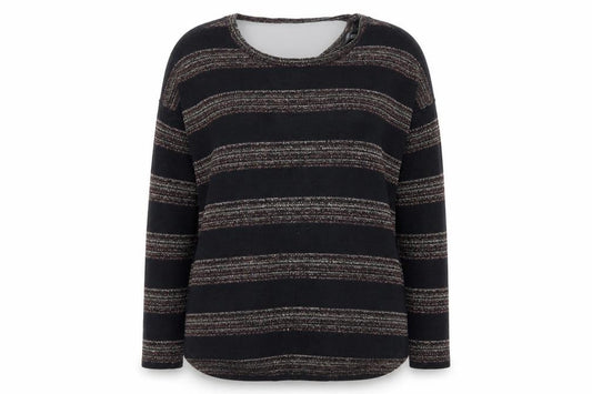 NEXT Womens Multicoloured Striped  Basic T-Shirt Size 8